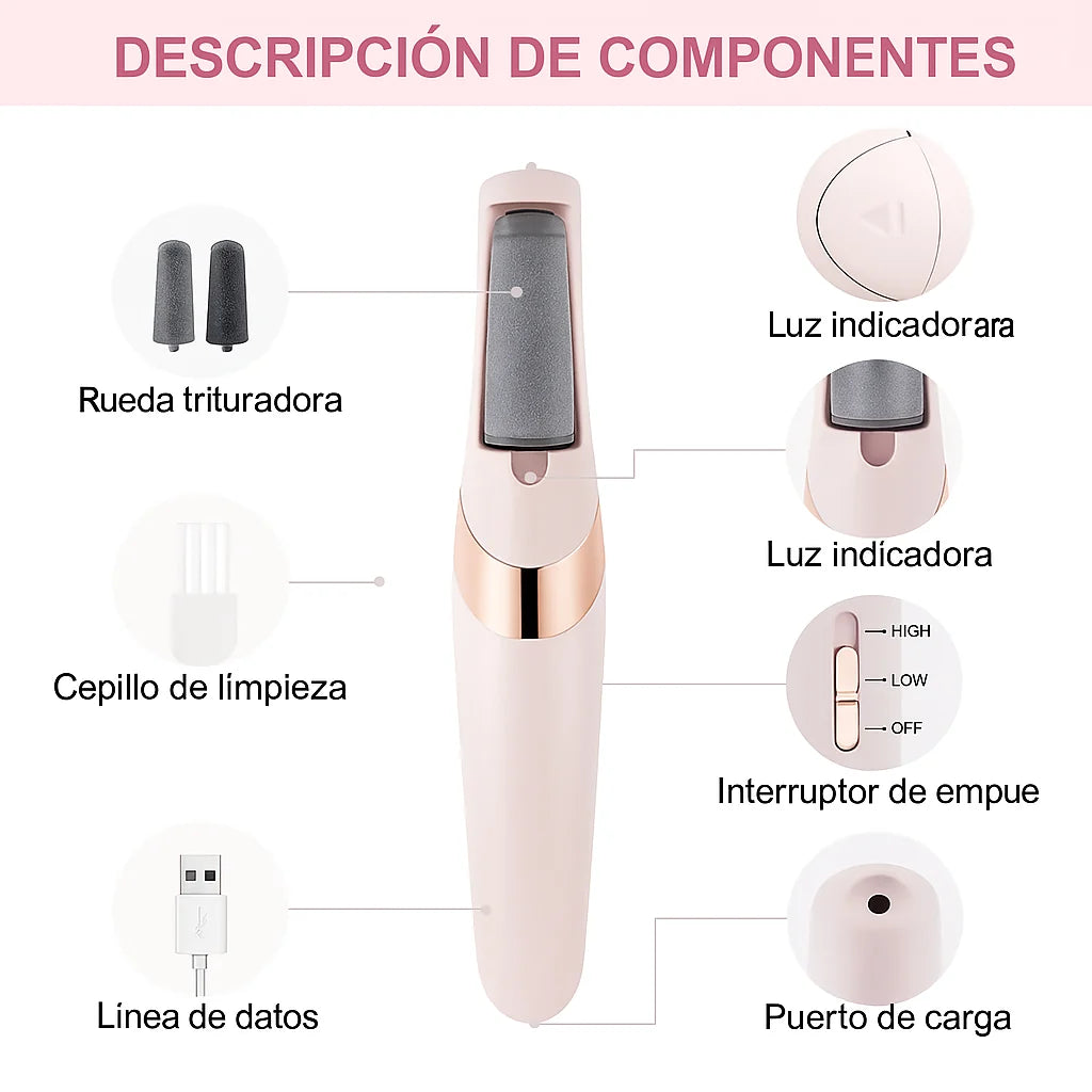 Removedor de callos GlowFoot